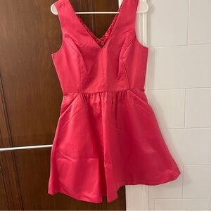 Hot Pink Kentucky Derby Cocktail Dress